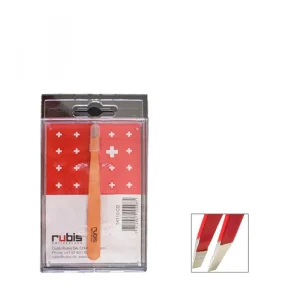 Pince à épiler Rubis™ - biseautée – Image 1
