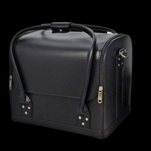 MIA – Mallette de transport noire en cuir pour fraiseuse à pulvérisation – Image 1