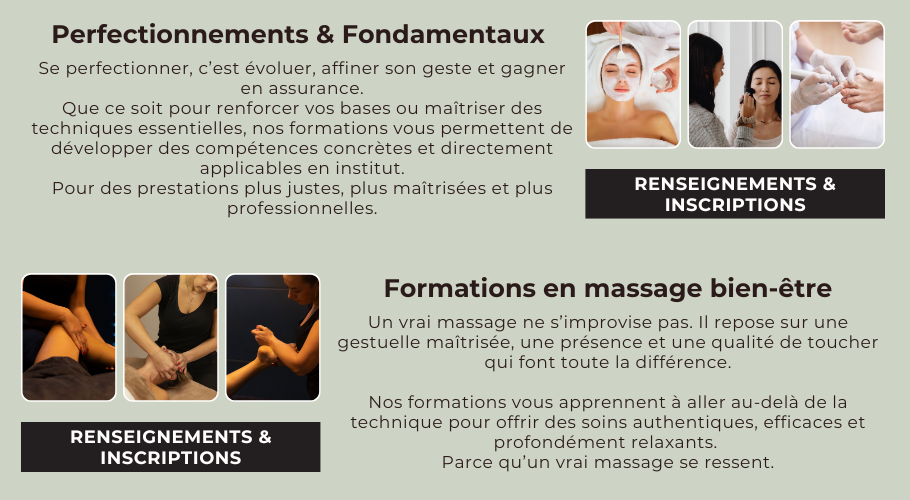 professionnels partenaire formation esthetique beaute massage ecole mons bien etre